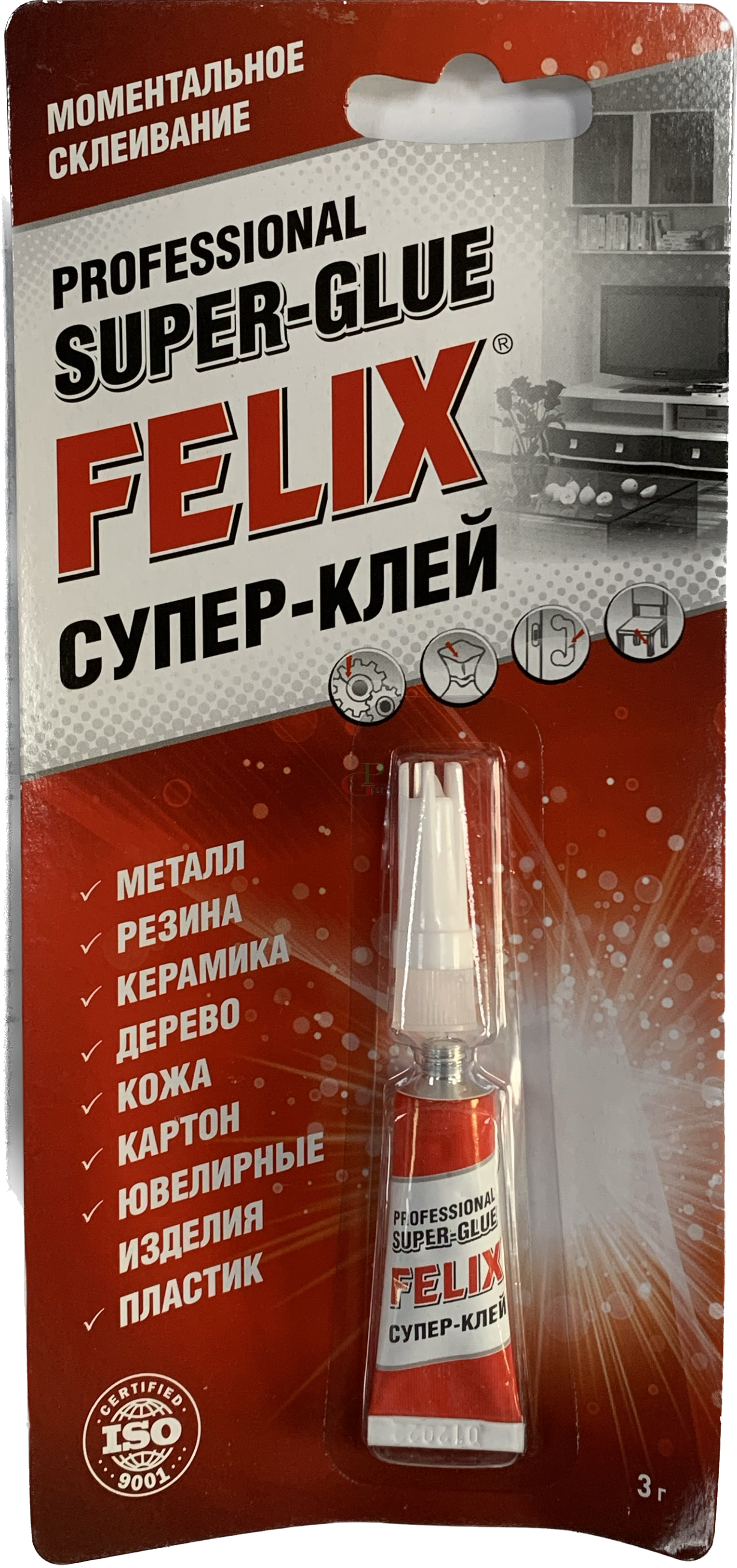Клей супер FELIX 3 г
